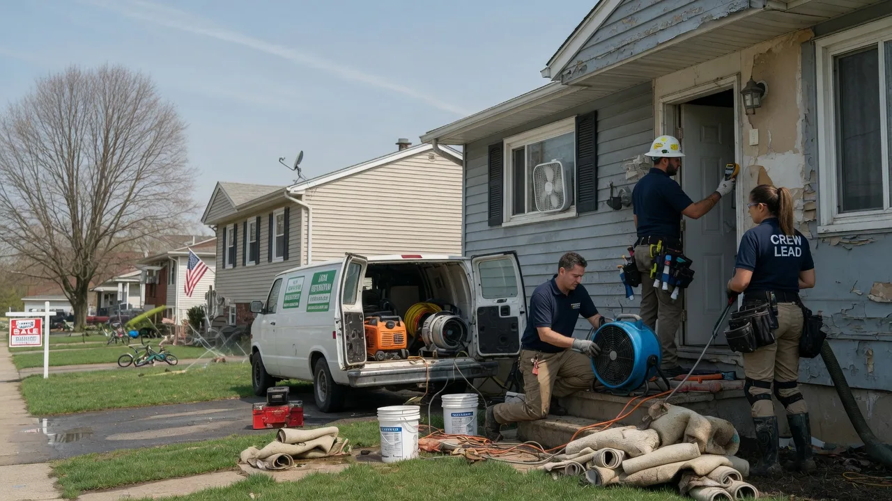 Flood Cleanup in Grantville, PA near me