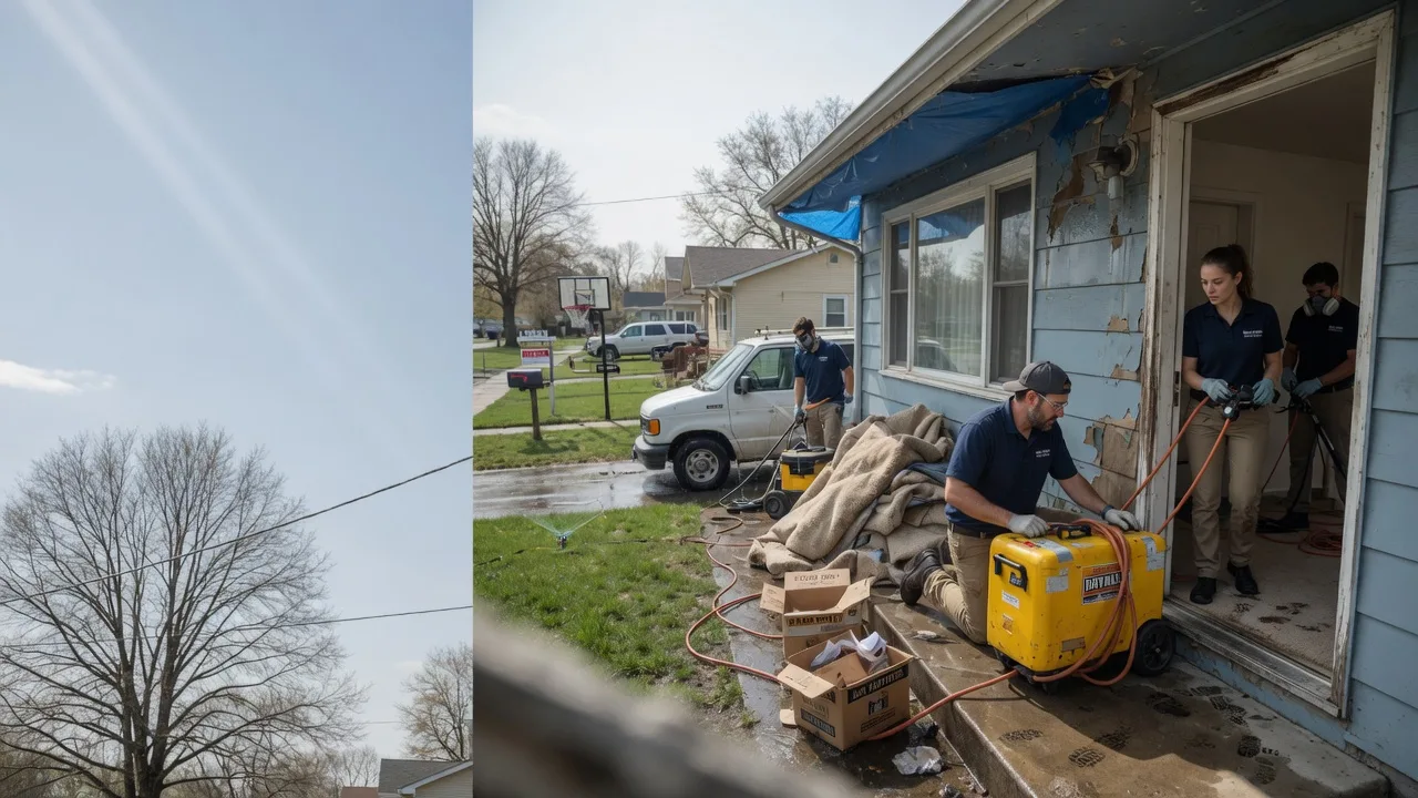 Basement Flood Cleanup in Grantville, PA near me